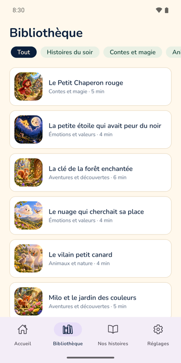 Des histoires pensées pour les tout-petits